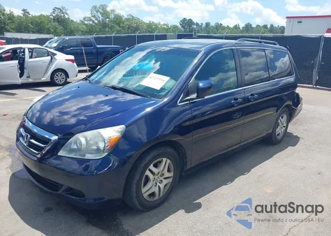 2006 Honda Odyssey Ex-L из США, поврежденный, VIN 5FNRL38706B020471